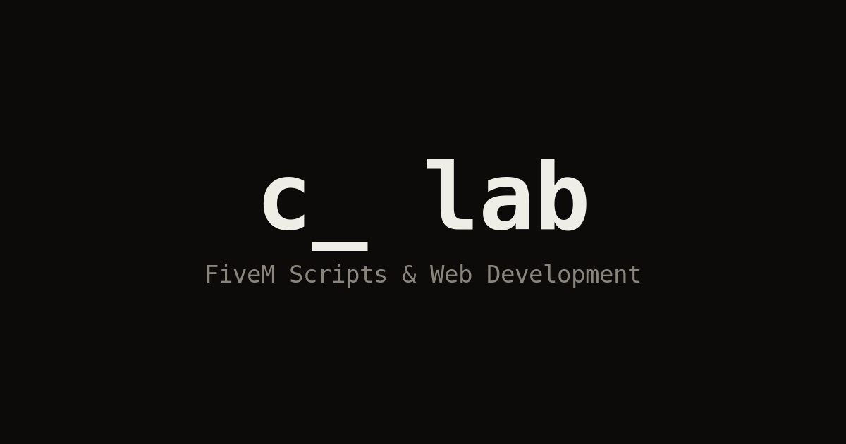 capps — FiveM Scripts & Web Development